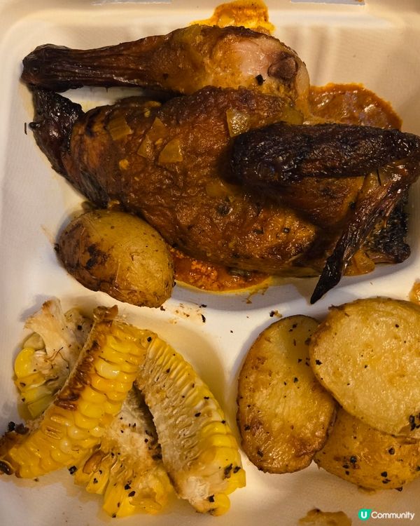 百里香烤雞套餐🐔