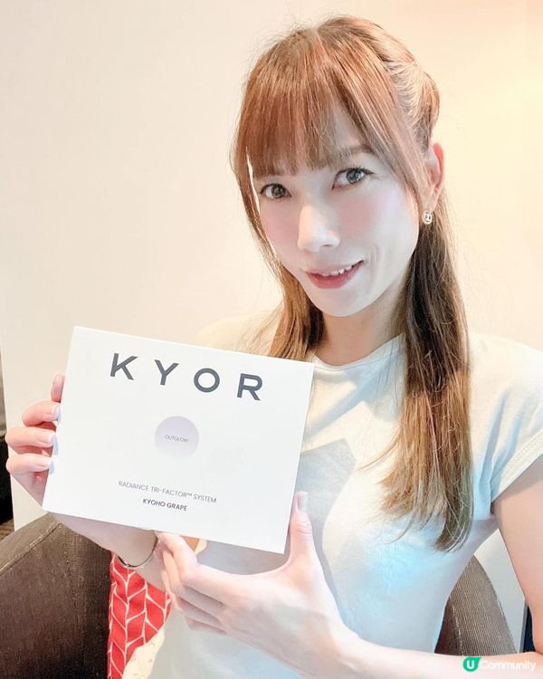 KYOR OUTGLOW果凍條護膚補充劑 3管齊下令肌膚更添光澤 更細緻