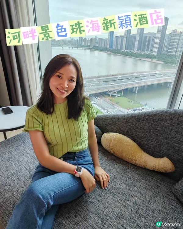 河畔景色珠海市新穎五星酒店