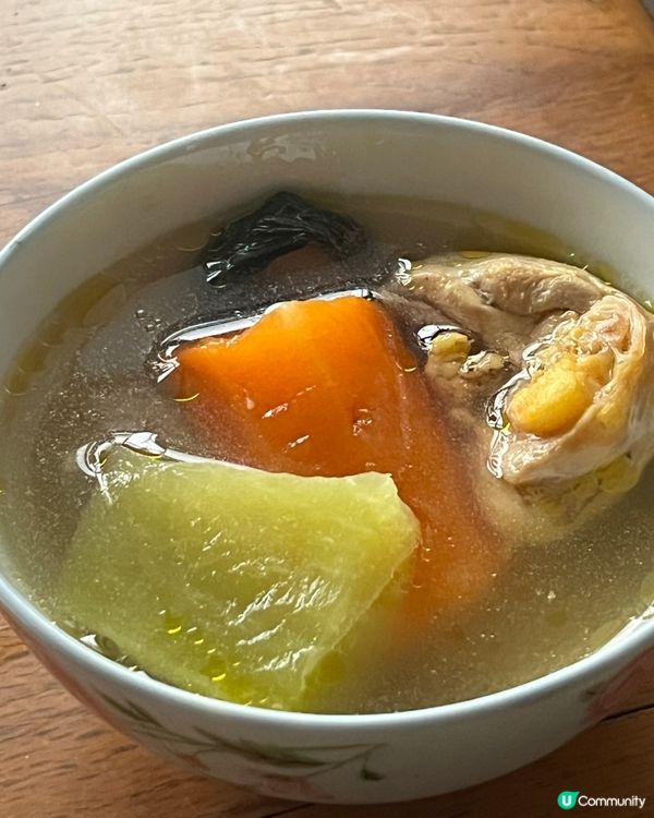 ## 住家飯～愛心老火湯🥣🫶😍