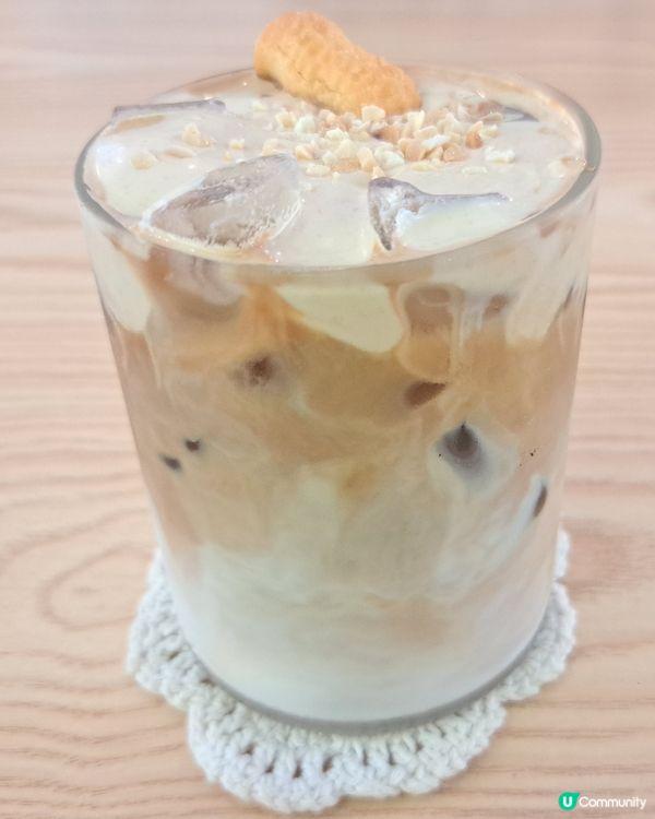 花生醬奶蓋咖啡