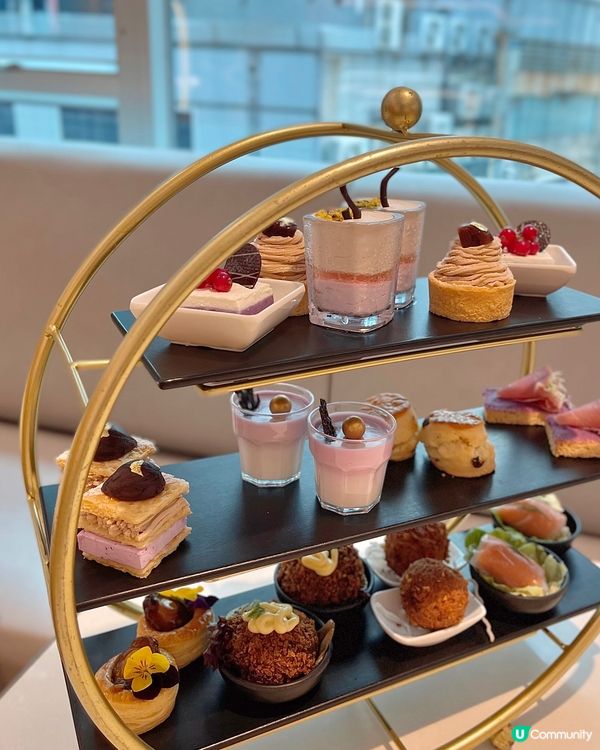 紫薯栗子控絕對不能錯過的酒店下午茶💜