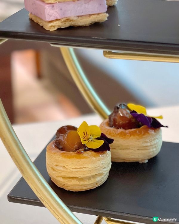 紫薯栗子控絕對不能錯過的酒店下午茶💜