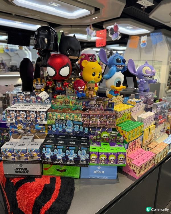 超多盲盒公仔可以買到❤️