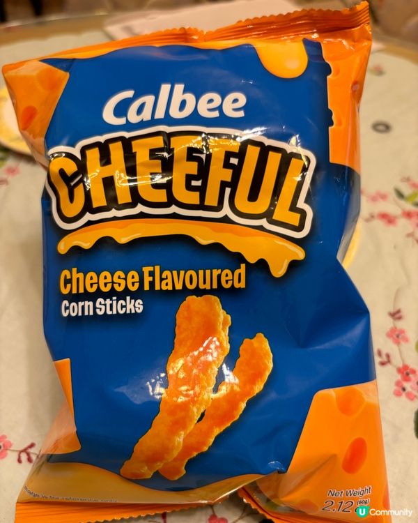 卡樂B芝士味粟米條丶零食之選丶好味丶喜歡芝士要試