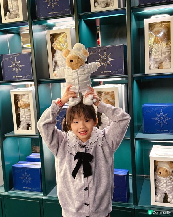 🎄半島酒店Boutique Bear已換｢璀璨星空｣聖誕新裝