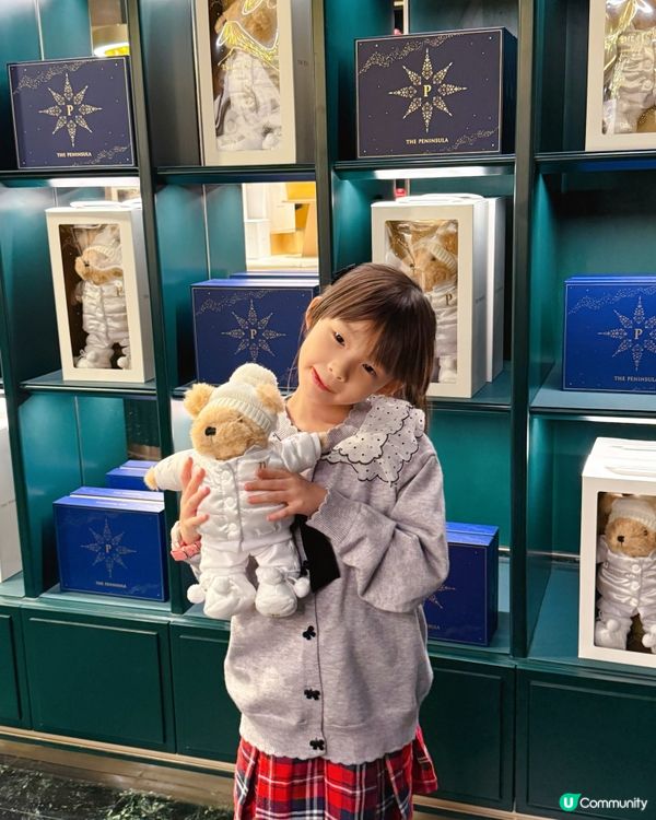 🎄半島酒店Boutique Bear已換｢璀璨星空｣聖誕新裝