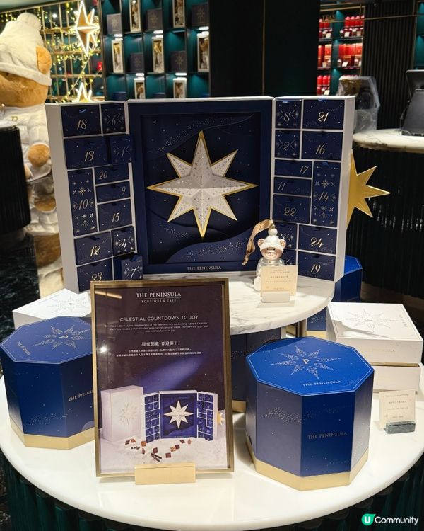 🎄半島酒店Boutique Bear已換｢璀璨星空｣聖誕新裝