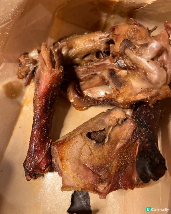 初嘗外賣片皮鴨連鴨架😆又幾過癮