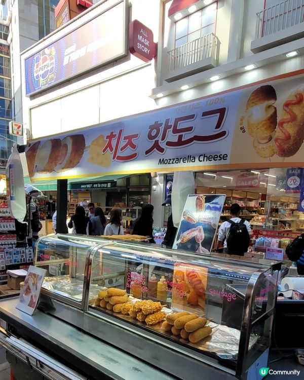 韓國街頭小食(韓式熱狗)