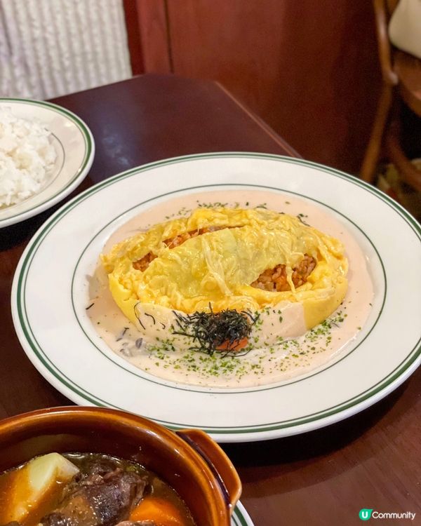 荃灣｜復古情懷蛋包飯。ADO洋食屋 