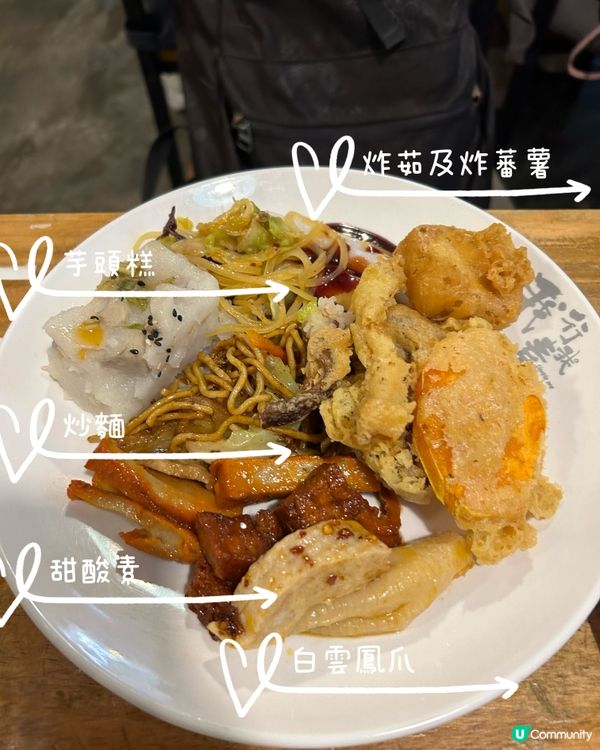 大角咀素來素往自助餐