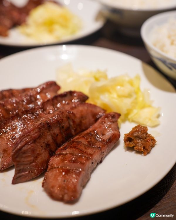 仙台牛舌名店 炭火燒牛舌定食