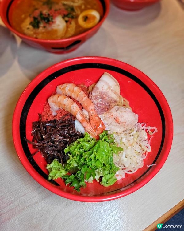 櫻花蝦酢汁配粗麵 @ 一幻 ( 尖沙咀海港城海運大廈 )