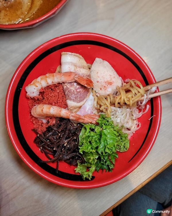 櫻花蝦酢汁配粗麵 @ 一幻 ( 尖沙咀海港城海運大廈 )