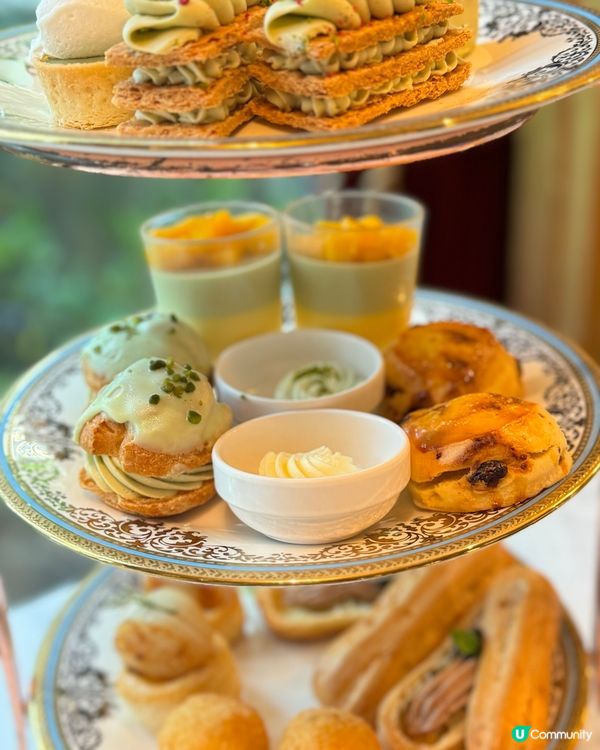 $200嘆宮廷下午茶👑 開心果味爆發🤩