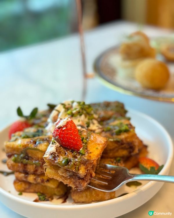 $200嘆宮廷下午茶👑 開心果味爆發🤩