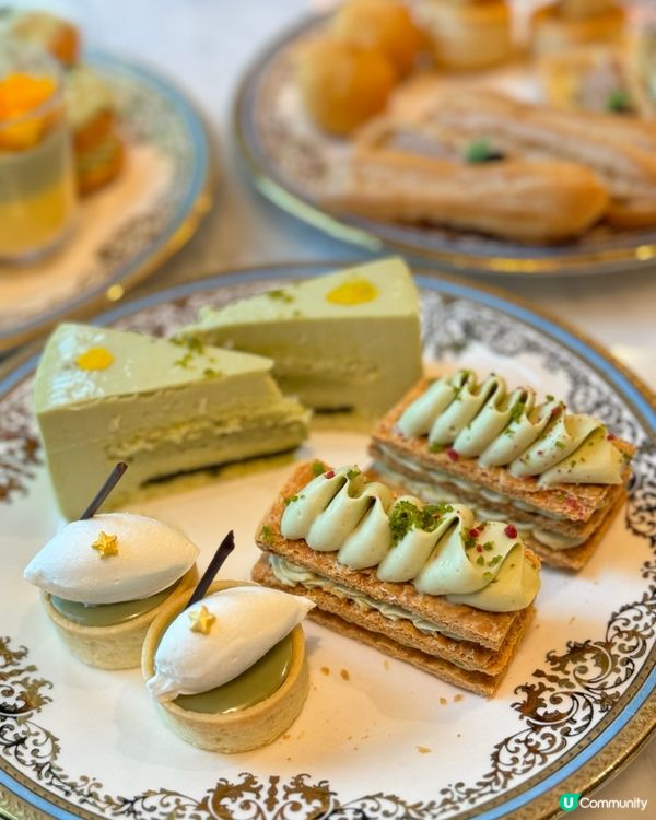 $200嘆宮廷下午茶👑 開心果味爆發🤩