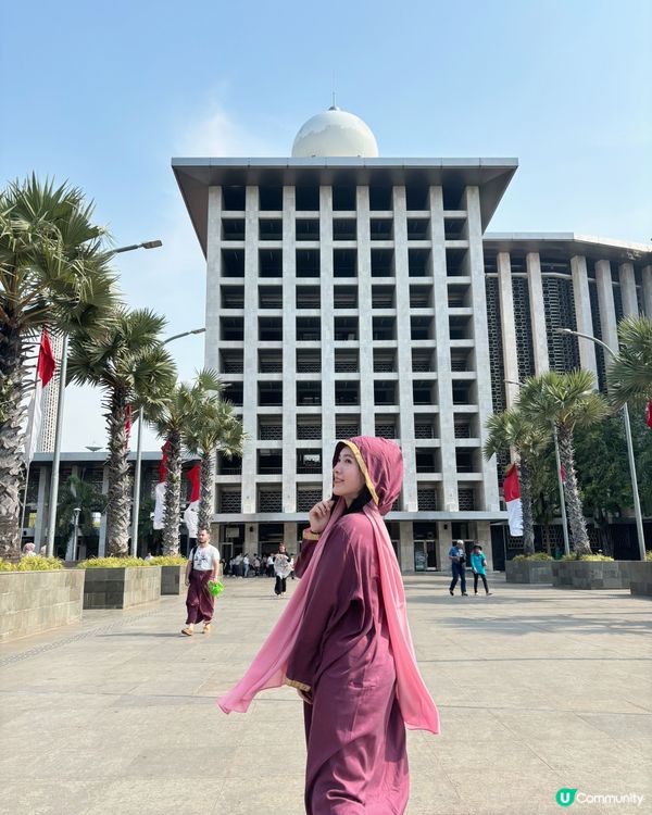 雅加達必去朝勝清真寺🕌