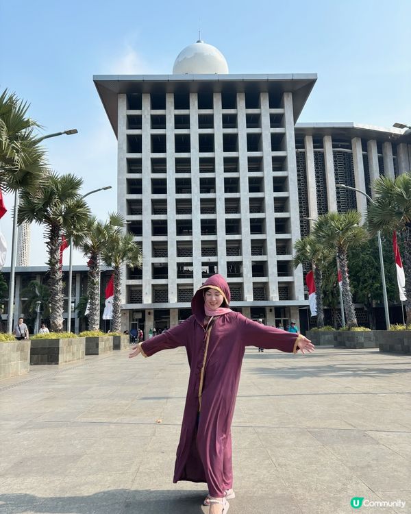雅加達必去朝勝清真寺🕌