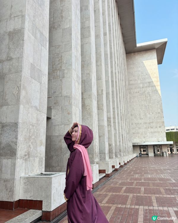 雅加達必去朝勝清真寺🕌