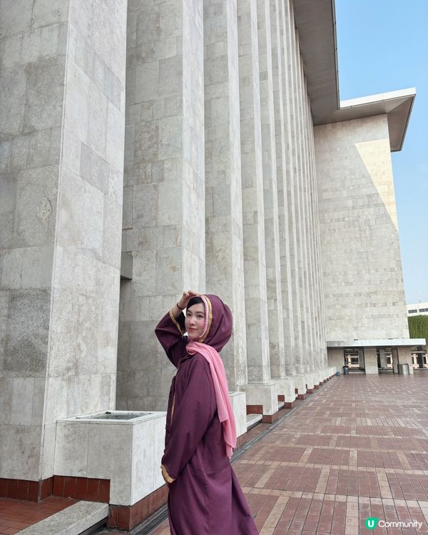 雅加達必去朝勝清真寺🕌