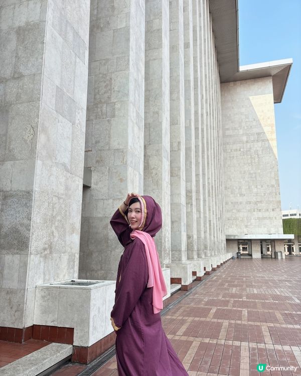 雅加達必去朝勝清真寺🕌