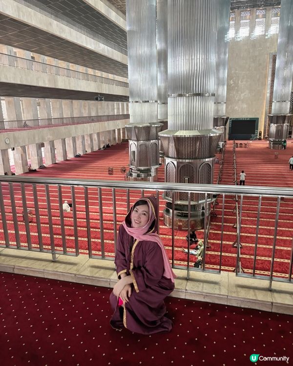 雅加達必去朝勝清真寺🕌