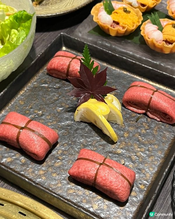 深圳必食天價牛舌👅  卓悅中心大無燒肉