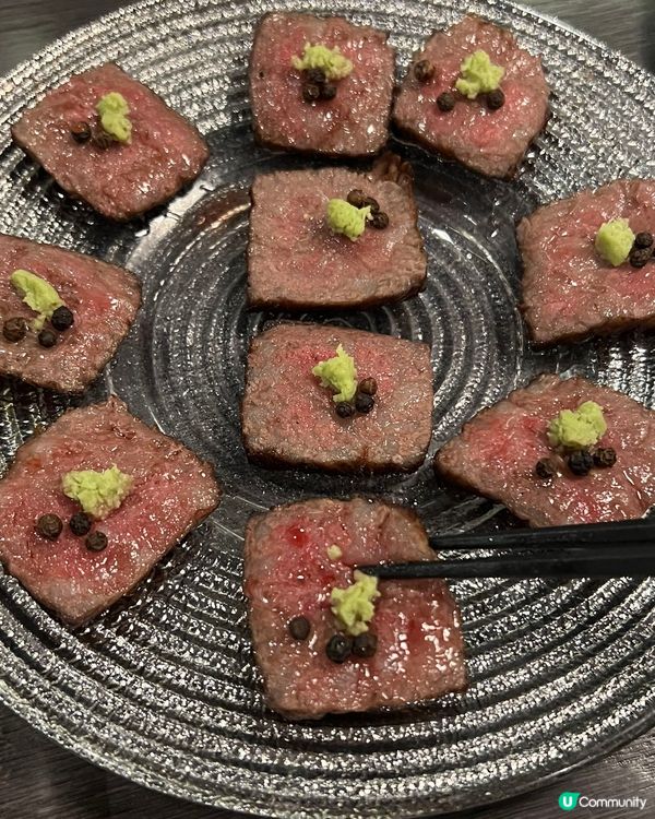 深圳必食天價牛舌👅  卓悅中心大無燒肉