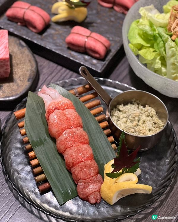 深圳必食天價牛舌👅  卓悅中心大無燒肉