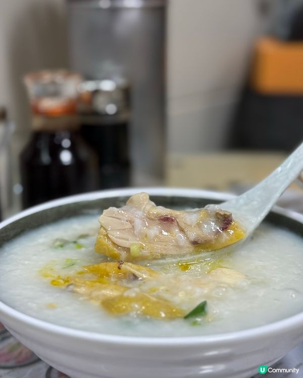 尖沙咀搵到正嘢！😋 潮發雞粥正到爆！