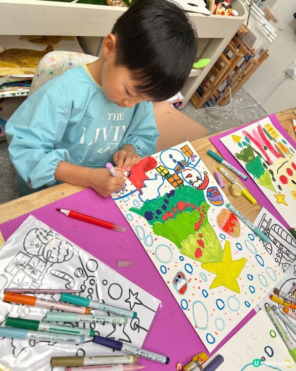 【 自己動手畫•自製聖誕卡 】