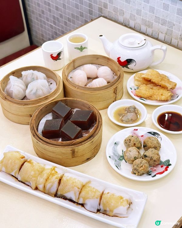 荃灣老馮茶居🥢懷舊風情，點心超抵食！