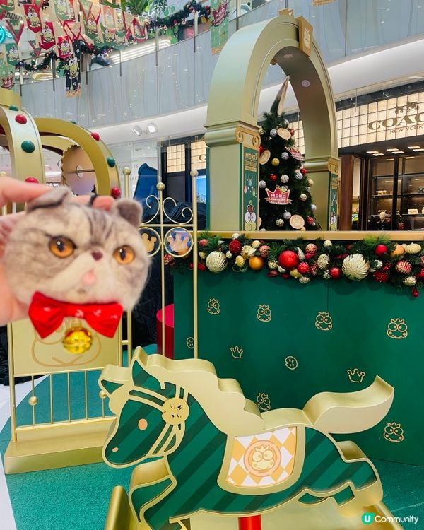 聖誕裝置🎄率先睇🌟MOKO KEROPPI 聖誕皇室庭園👑