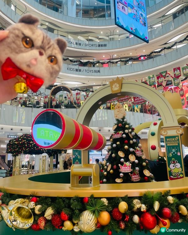 聖誕裝置🎄率先睇🌟MOKO KEROPPI 聖誕皇室庭園👑