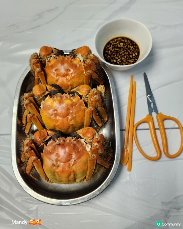 又係食大閘蟹的日子