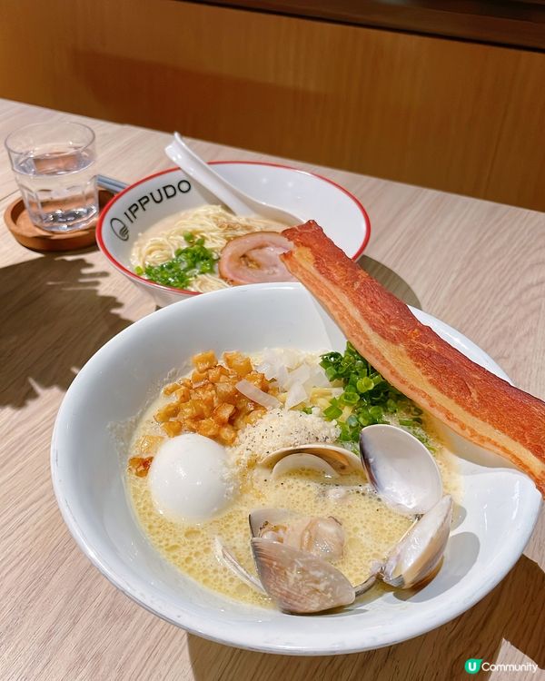 一風堂冬日限定 🍜 周打蜆濃湯拉麵