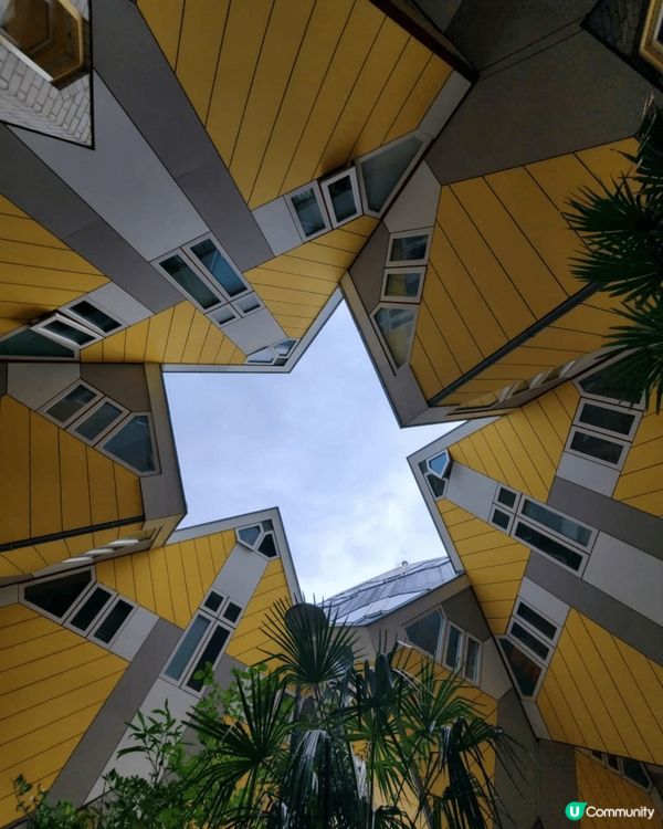 荷蘭方塊屋是鹿特丹的特色標誌，是最熱門的觀光景點，非常有特色...