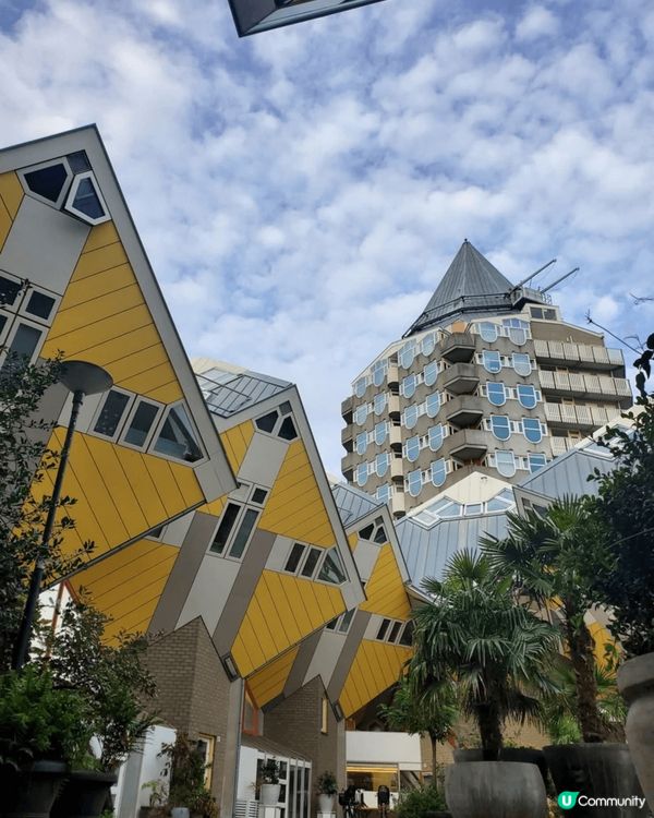 荷蘭方塊屋是鹿特丹的特色標誌，是最熱門的觀光景點，非常有特色...