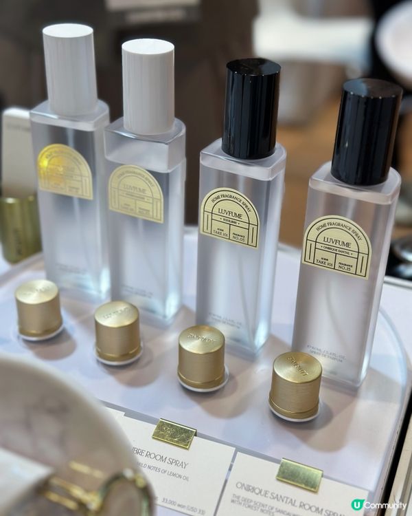 來自韓國嘅香薰護理品牌Luvfume❤️