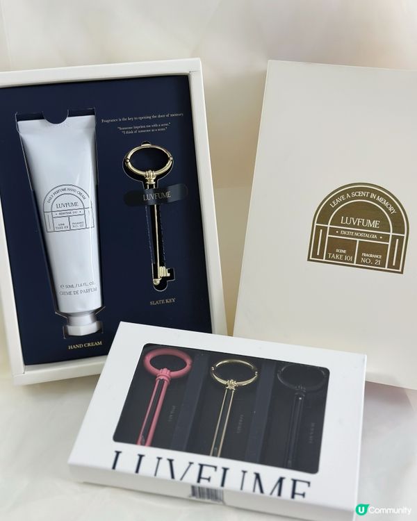 來自韓國嘅香薰護理品牌Luvfume❤️