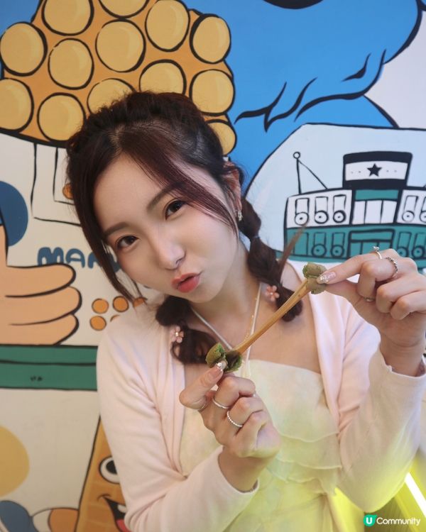 ## 拉絲黑糖麻糬🤤