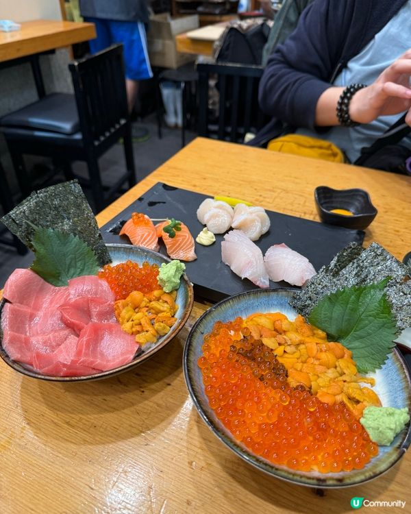 木津市場大排長龍既魚生丼飯😋