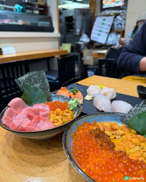 木津市場大排長龍既魚生丼飯😋