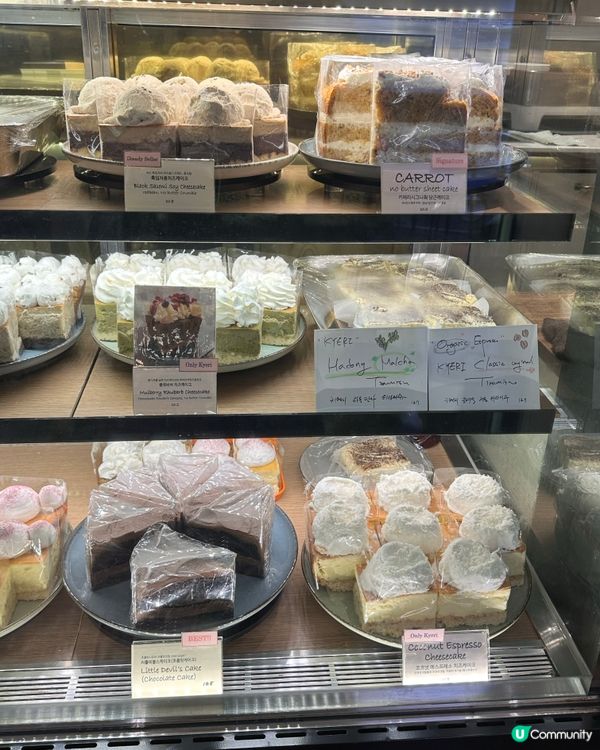 🇰🇷韓國首爾梨泰院健康無糖手工純素無麩質芝士蛋糕