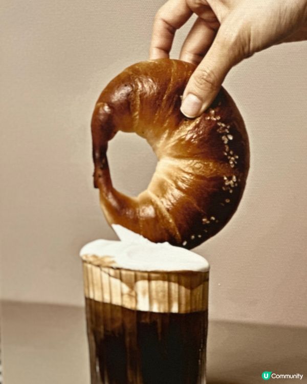 🇰🇷韓國牛角鹽麵包！黑松露超香！