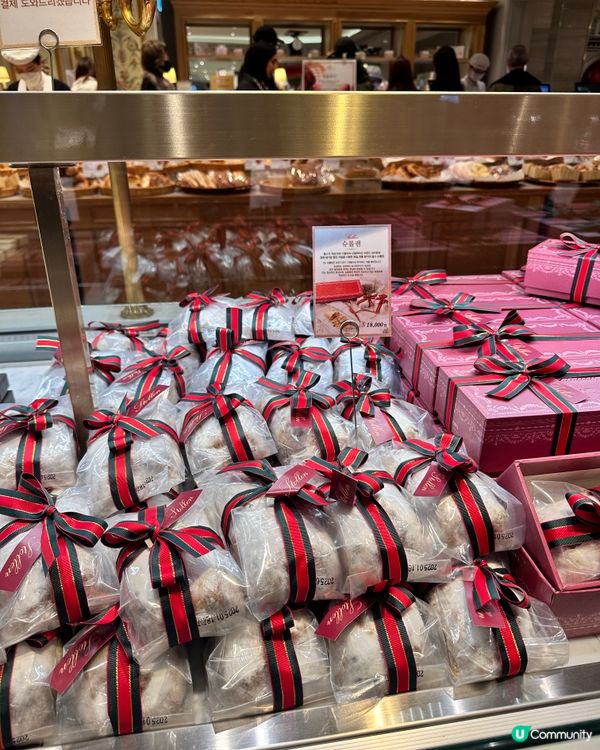 🇰🇷明洞樂天百貨地下一層OPS麵包店超紅‼️