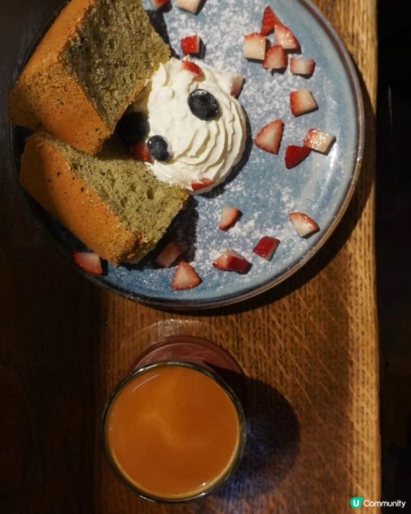 【Blossom x 老陳餅店】 夜啡與戚風的一場戀愛