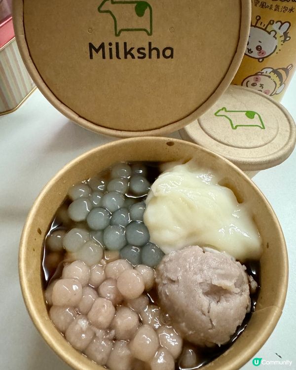 MILKSHA迷客夏：手工麻糬仙草杯